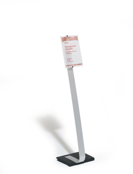 DURABLE Bodenständer CRYSTAL SIGN A4 481823 111-118cm