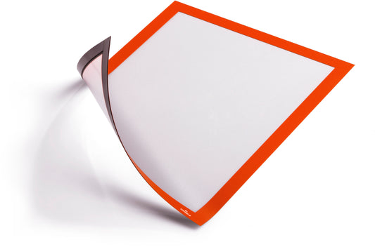 DURABLE Magnetic Duraframe A4 486909 orange 5 Stück