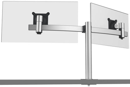 DURABLE Monitor Halterung 508623 für 2 Monitore, Tischklemme