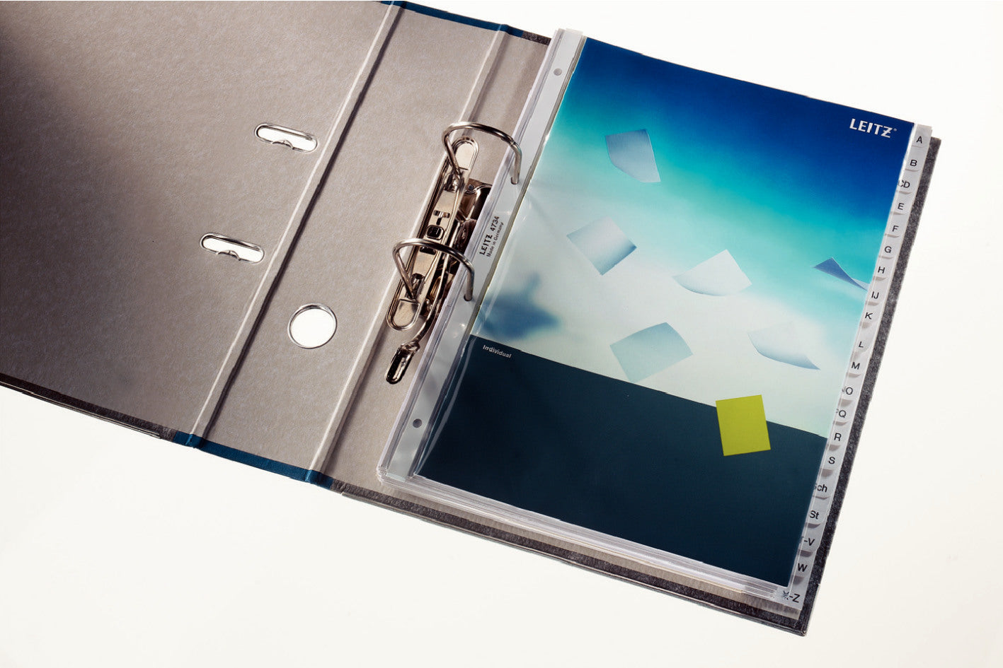 DURABLE Register PP A4 651010 grau A-Z 20-teilig