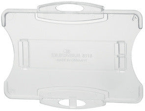 DURABLE Ausweishalter mit Clip 811819 transparent, 54x85mm 25 Stk.