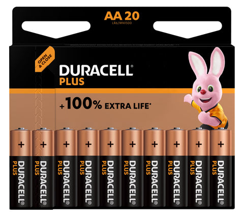 DURACELL Batterie Plus Power 4-017986 AA/LR6 20 Stück