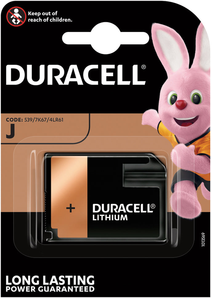 DURACELL Photobatterie Security 7K67 J, 4LR61, 6V