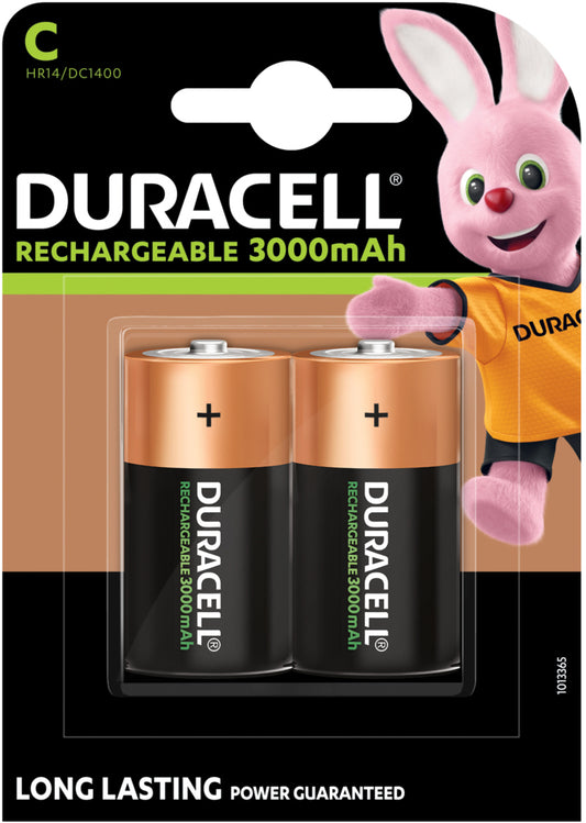 DURACELL Recharge Ultra PreCharged HR14/DC1400 HR14, DC1400, 3000mAh 2 Stück