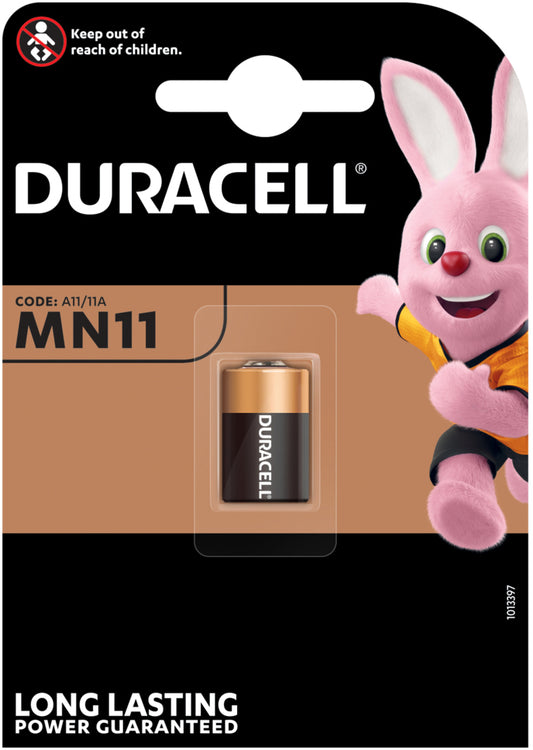 DURACELL Batterie Alkaline MN11 MN11, A11, 11A, 6V 1 Stück