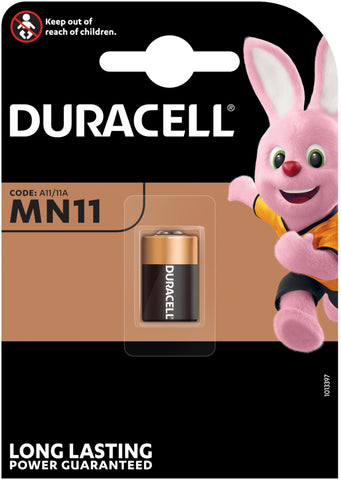 DURACELL Batterie Alkaline MN11 MN11, A11, 11A, 6V 1 Stück