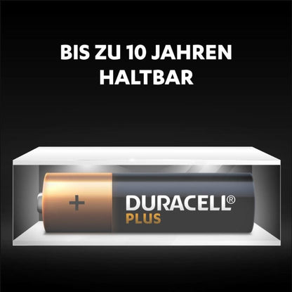 DURACELL Batterie Plus Power MN1500 AA, LR6, 1.5V 4 Stück