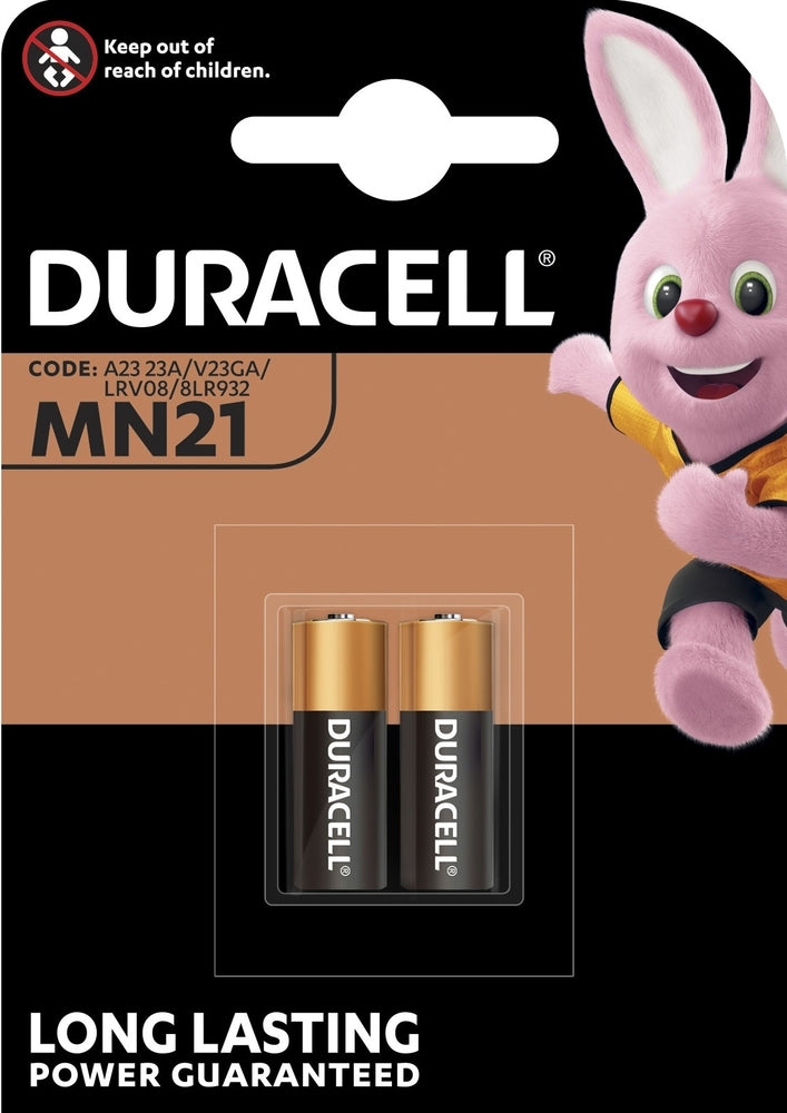 DURACELL Batterie Specialty MN21 A23,LRV08,8LR932,12V 2 St.