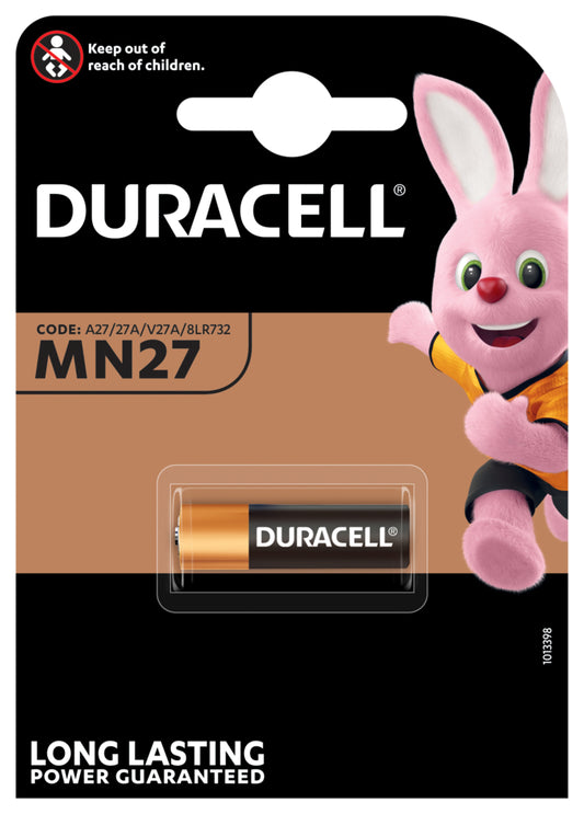 DURACELL Batterie Alkaline MN27 MN27, 8LR732, 12V 1 Stück