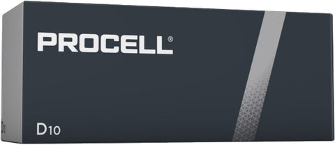 DURACELL Batterie PROCELL 15476mAh PC1300 D, LR20, 1.5V 10 Stück