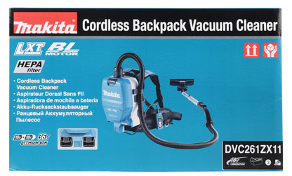 
          Akku-Rucksackstaubsauger LXT ®
          DVC261ZX11
        