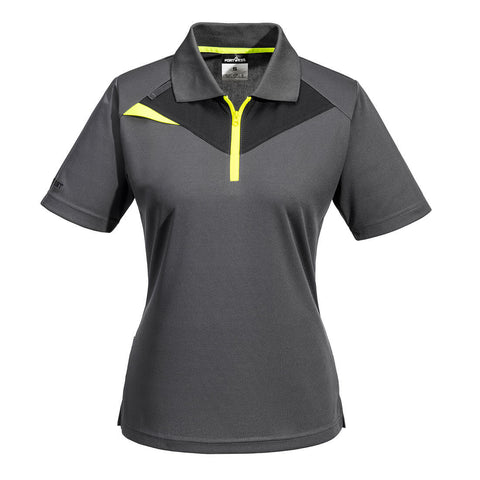 Portwest DX409 Poloshirt – Metallgrau – bequem & funktional