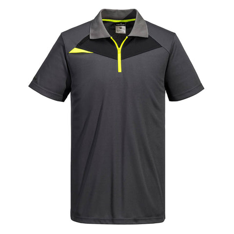 Portwest DX410 Poloshirt – Metallgrau – bequem & funktional