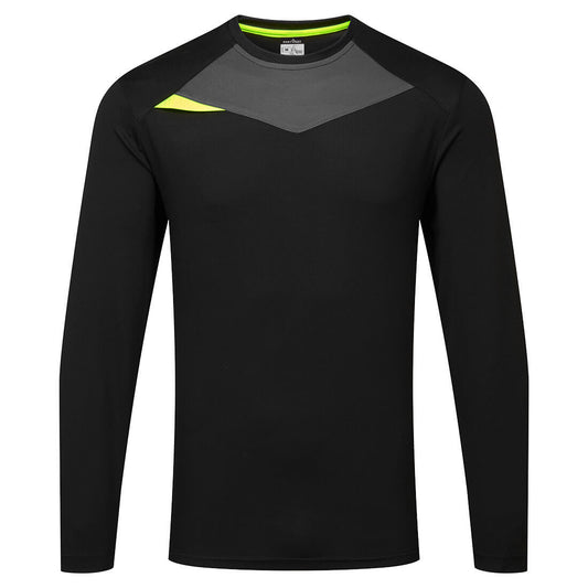 Portwest DX415 Poloshirt – Schwarz – bequem & funktional