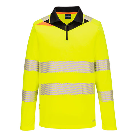 Portwest DX419 Poloshirt – Gelb/Schwarz – bequem & funktional