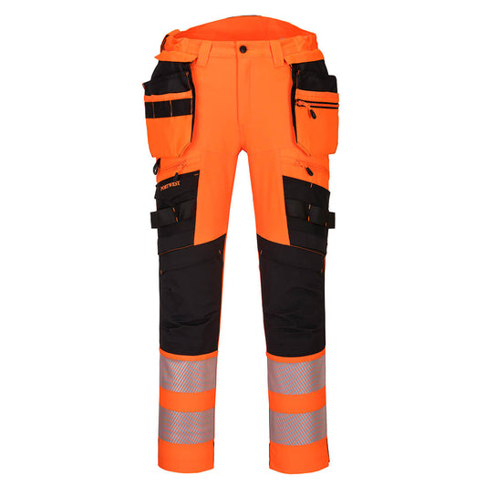 Portwest DX442 Hose – Orange/Schwarz – strapazierfähige Arbeitshose