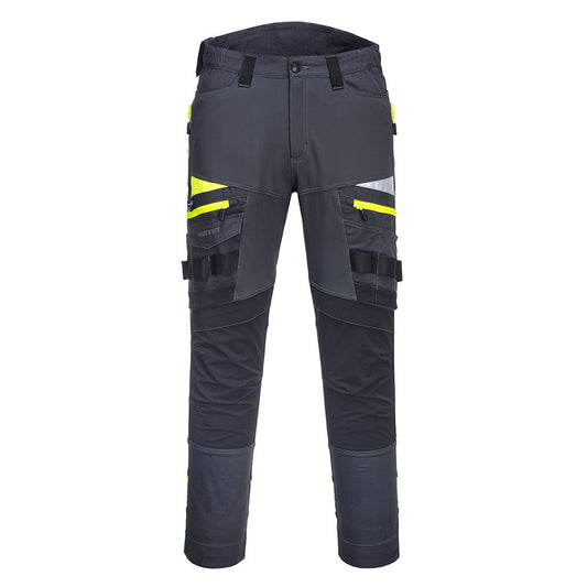 Portwest DX449 Hose – Metallgrau – robuste Arbeitshose mit Komfort