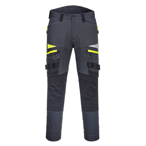 Portwest DX449 Hose – Metallgrau – robuste Arbeitshose mit Komfort