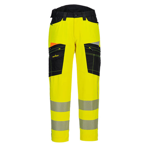 Portwest DX453 Hose – Gelb/Schwarz – robuste Arbeitshose mit Komfort