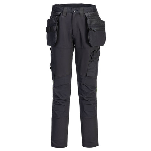 Portwest DX456 Hose – Schwarz – robuste Arbeitshose mit Komfort