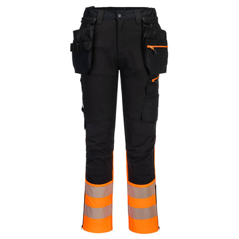 Portwest DX457 Hose – Orange/Schwarz – robuste Arbeitshose mit Komfort