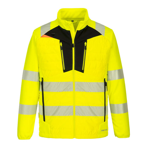 Portwest DX473 Arbeitsjacke – Gelb/Schwarz – robust & funktional