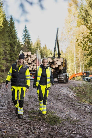 Damen Arbeitshose En Iso 20471 klasse 2 - Warnschutzhose