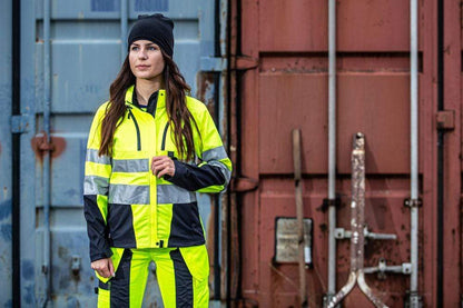Damen Arbeitshose En Iso 20471 klasse 2 - Warnschutzhose