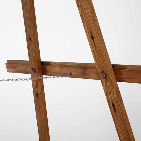 Holz Staffelei Basic, Dunkel, 160cm