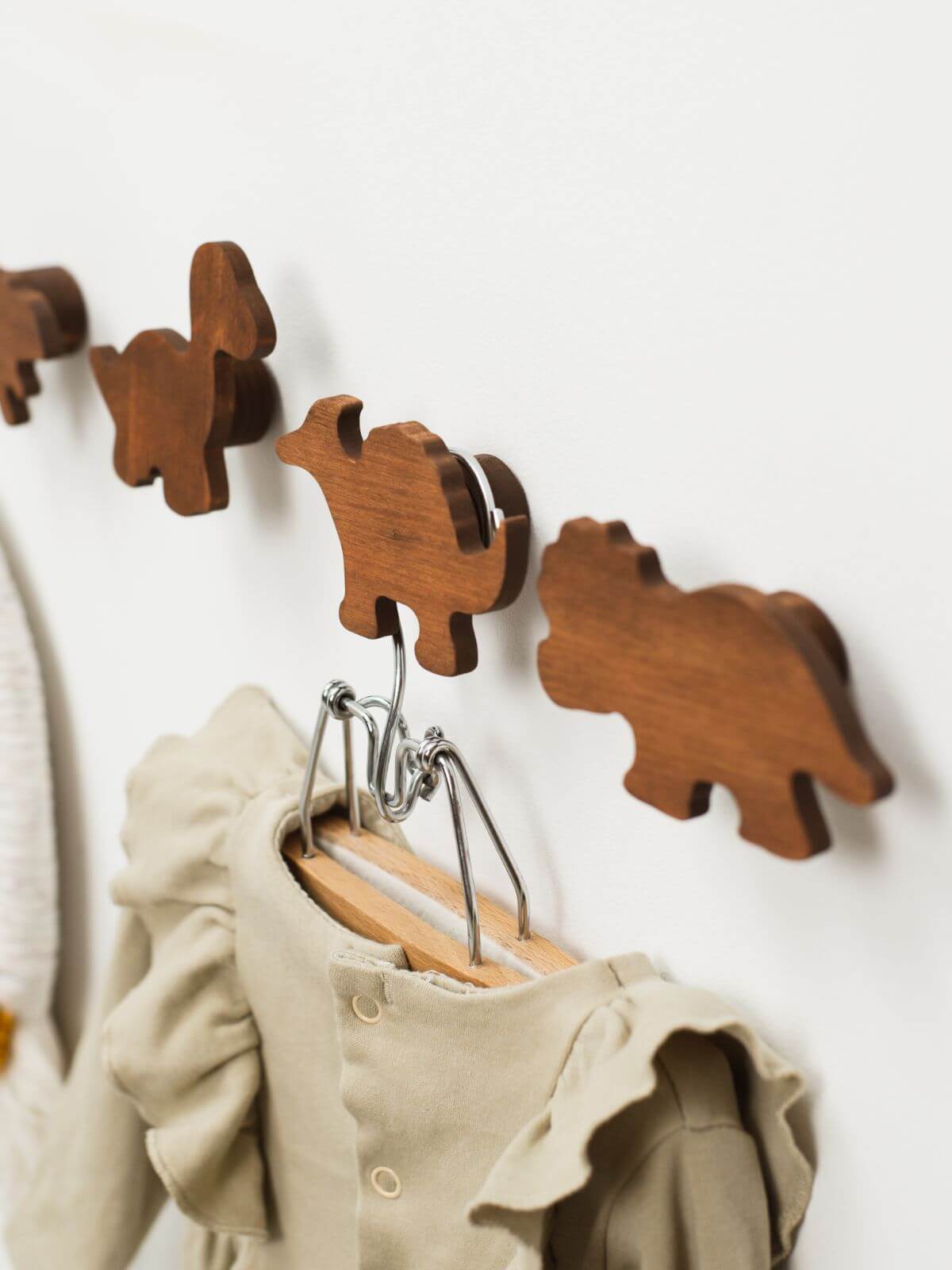 wooden decorative wall hooks