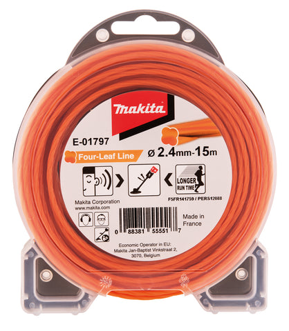 
          Ersatzfaden Kleeblatt-Querschnitt – orange
          E-01797
        