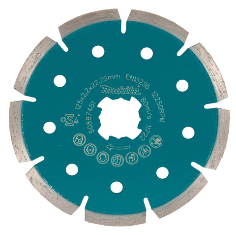 
          X-LOCK Diamanttrennscheibe 125/22,23
          E-02076
        