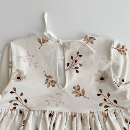 Jersey Dress with Shimmer Bib