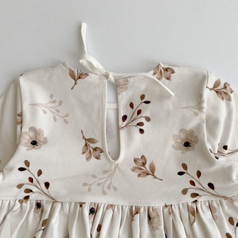 Jersey Dress with Shimmer Bib