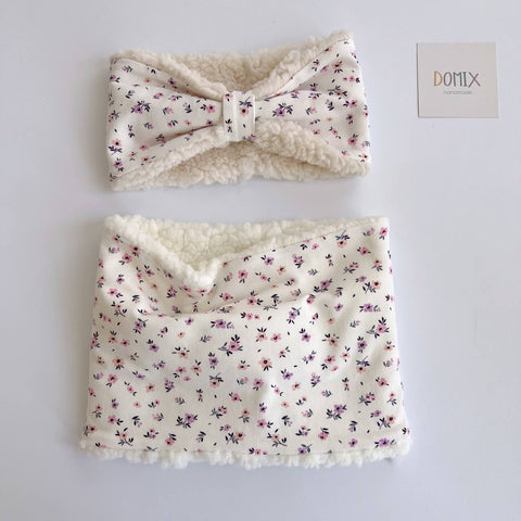 Floral Baby Snood – One Size Neck Warmer