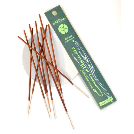 MAROMA EdA Incense - Vetiver (100% Natur