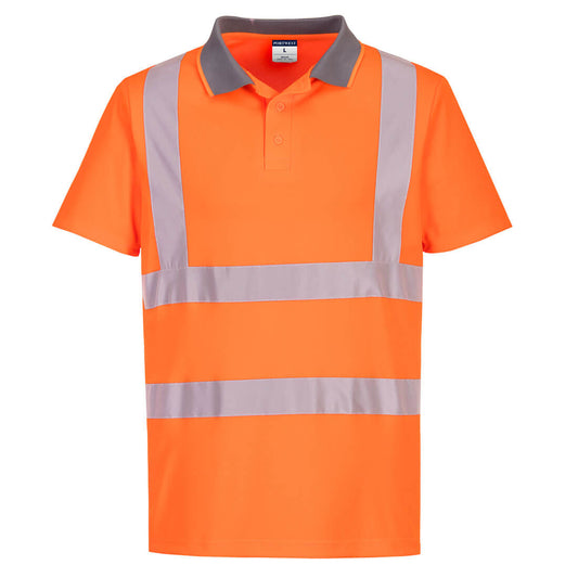 Portwest EC10 Poloshirt – Orange – bequem & funktional