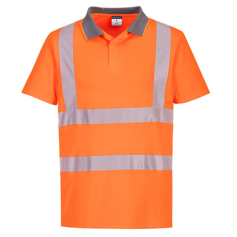 Portwest EC10 Poloshirt – Orange – bequem & funktional