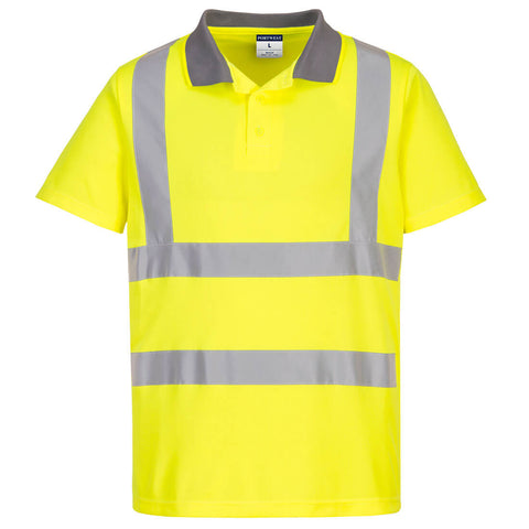 Portwest EC10 Poloshirt – Gelb – bequem & funktional