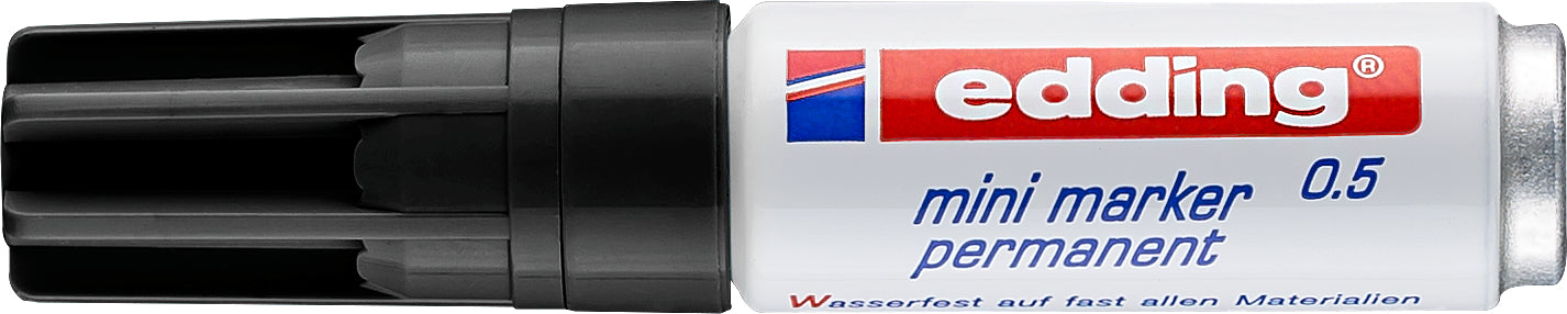 EDDING Mini Marker permanent 1,5-3mm 0-1 schwarz