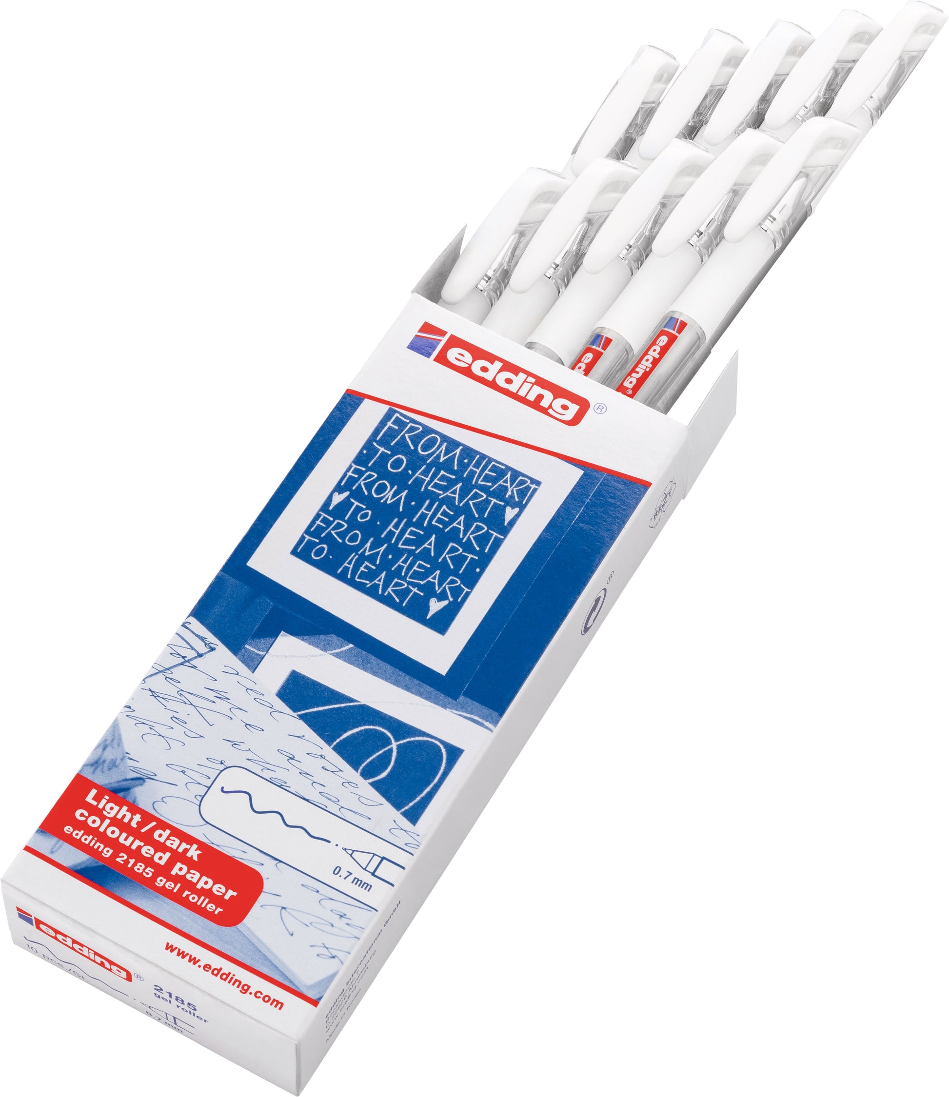 EDDING Gelroller 2185 000416-049 weiss