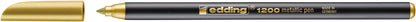 EDDING Metallic Color Pen 1200 1-3mm 1200-53 gold
