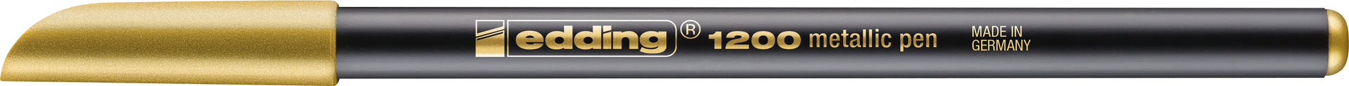 EDDING Metallic Color Pen 1200 1-3mm 1200-53 gold