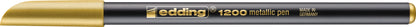 EDDING Metallic Color Pen 1200 1-3mm 1200-53 gold