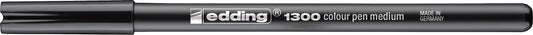 EDDING Fasermaler 1300 color pen 2mm 1300-1 schwarz