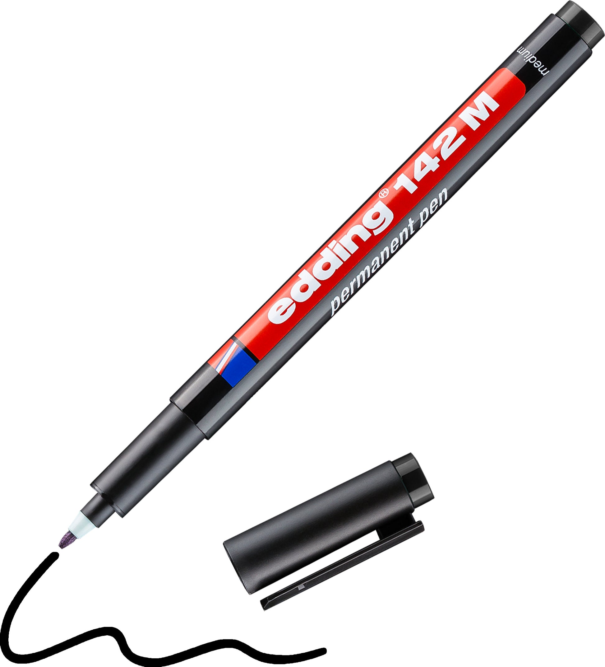 EDDING OHP-Marker permanent M 142-1 schwarz