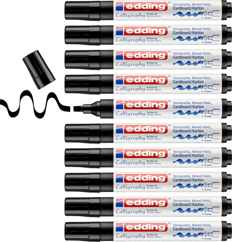 EDDING Permanent Marker 1455 1-5mm 1455-1 schwarz