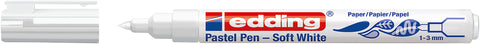 EDDING Pastel Pen 1500 1-3mm 1500-049 weiss