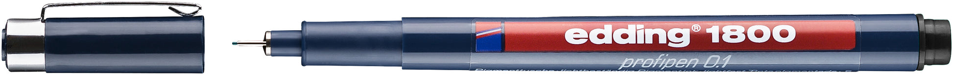 EDDING Profipen 1800 0.10-0.25mm 1800-1-01 schwarz