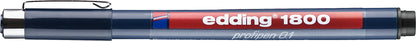 EDDING Profipen 1800 0.10-0.25mm 1800-1-01 schwarz